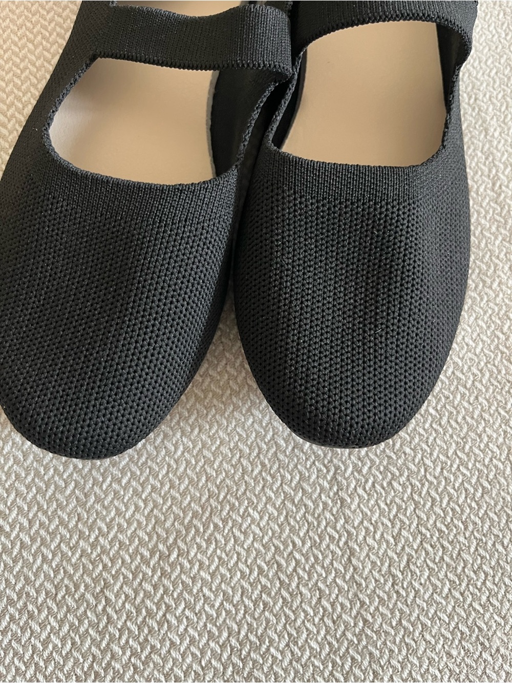 Danskin Shine Women's Black Mary Jane Ballet Flats with Strap Size 8 - Picture 2 of 10
